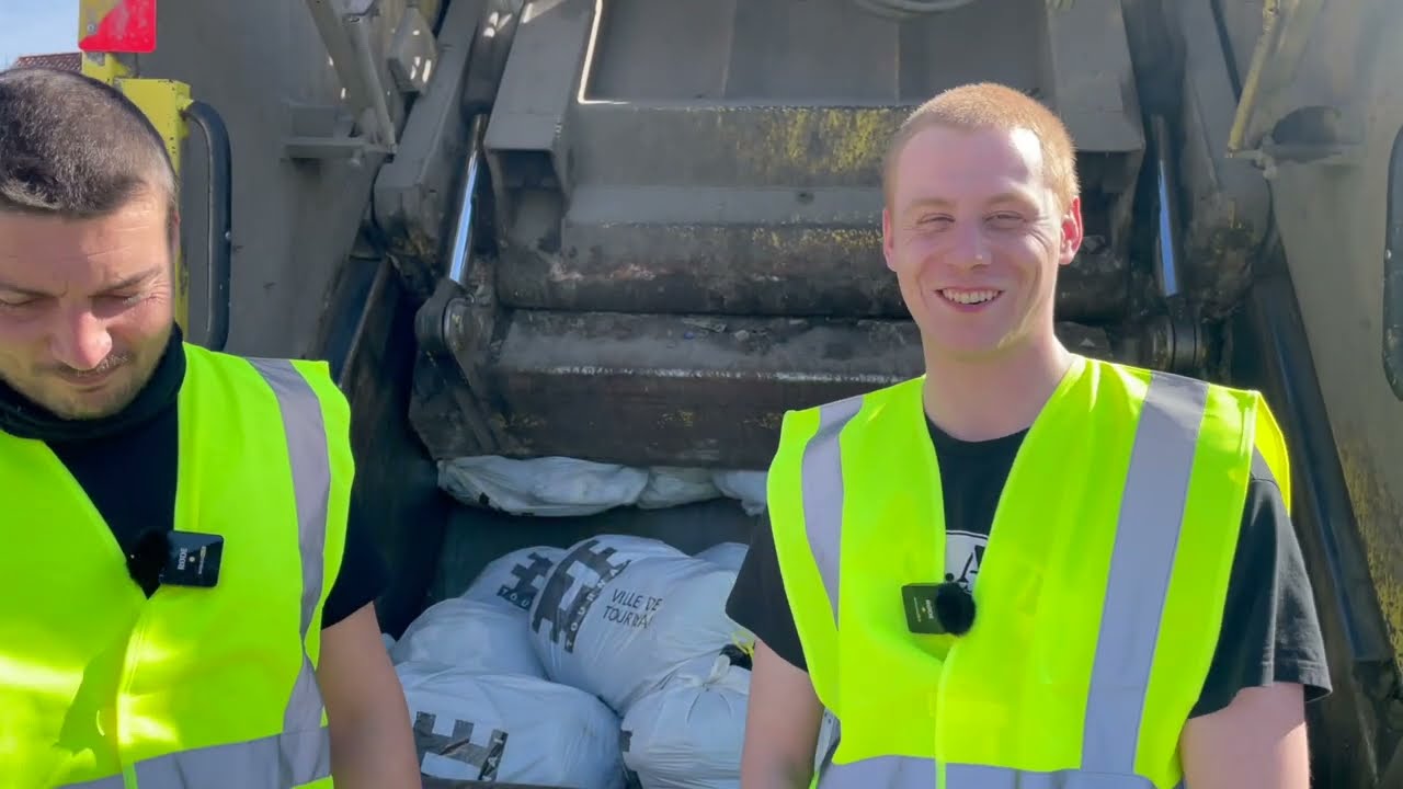 Le métier de collecteur de déchets ménagers à la Ville de Tournai