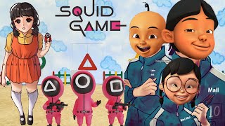 Tiru Aksi Upin Ipin Anime Ikut Squid Game Terseru Jarjit Mail Mei Mei Susanti Di Tembak Doll Boneka