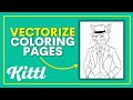 Vectorize Midjourney Coloring Pages With Kittl