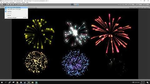 Unity Asset Store / KyoFX - Simple Fireworks