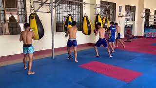 Kick boxing luyện tập cường độ cao #sport #võ_thuật #thể_thao #vietnamsports #kickboxing