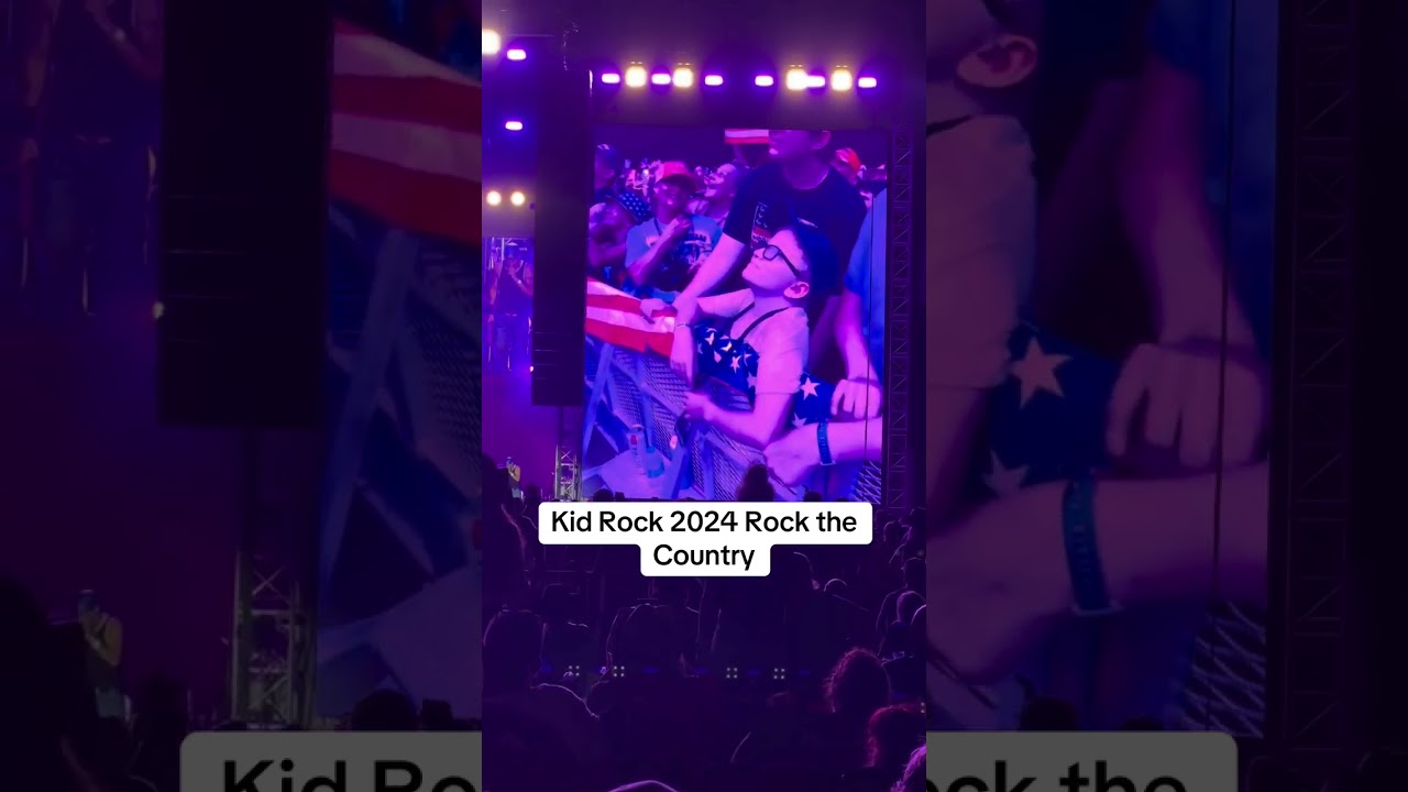 Кид Рок дарит свой саксофон юному фанату!