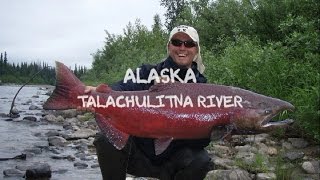 ALASKA - Kumia Ja Kuningaslohta ( Talachulitna River Rafting Trip with fishing guides )