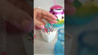 #diy Pink Succulent - Making Artificial Plant Out Of Hot Glue