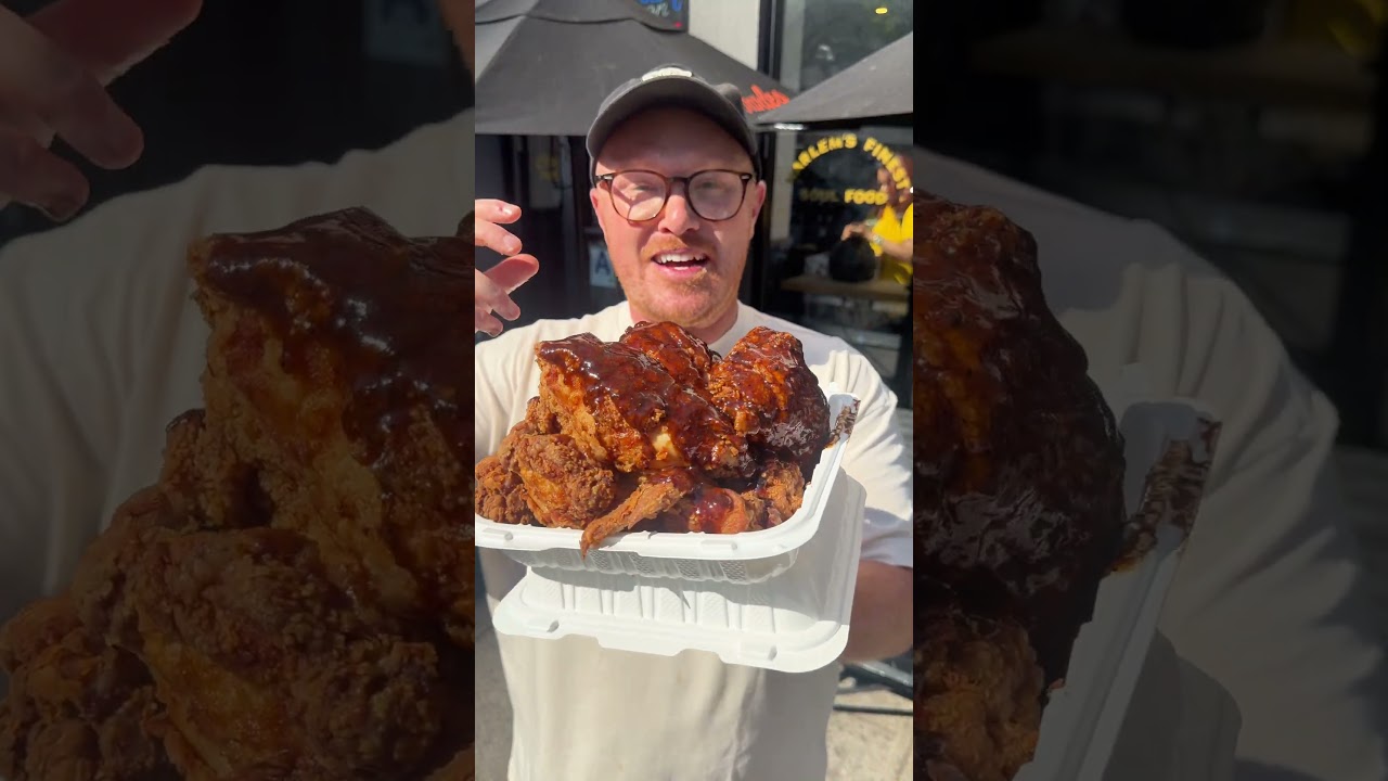 Best fried chicken in NYC is coming to London #friedchicken #nyc #foodie
