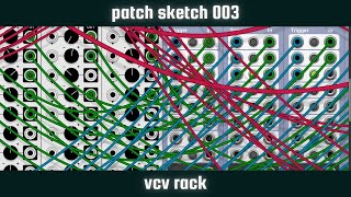 PATCH SKETCH 003 - Happy Steppy - Loop on Two Macro Oscillator 2 [VCV Rack]