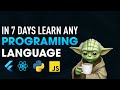 Master Any Programming Language in 7 Days: Ultimate Guide for Beginners