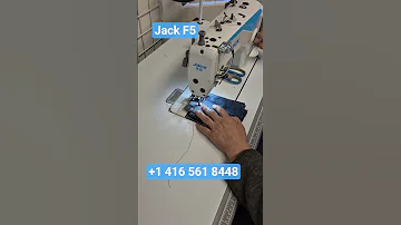 Jack F5 Direct Drive Industrial Lockstitch Sewing Machine 8 Layers Jeans Denim 