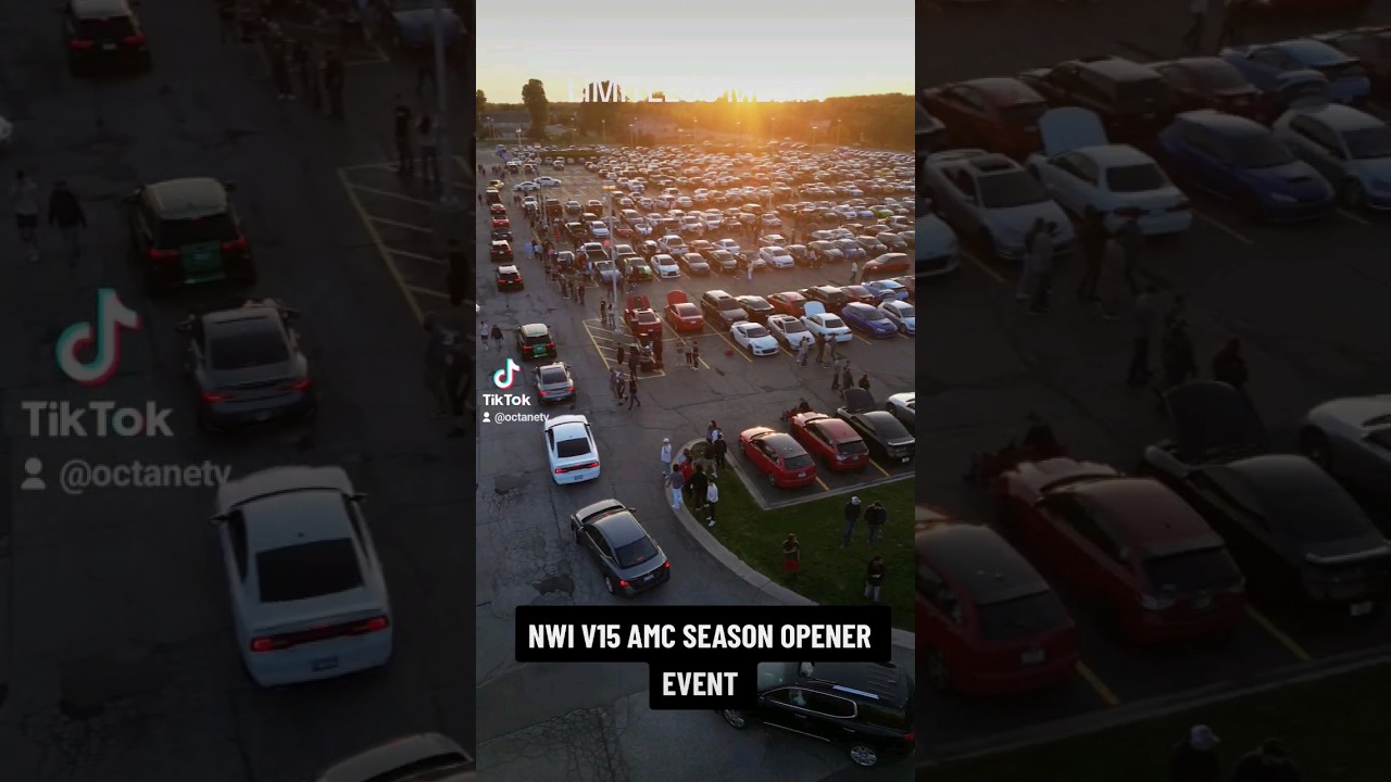 INSANE AUTOMOTIVE MEET!!! NWI V15 AMC SEASON OPENER EVENT 
