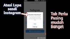 Cara buka instagram yang lupa sandi - Durasi: 3.51. 