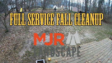 Professional Full Service Fall Cleanup