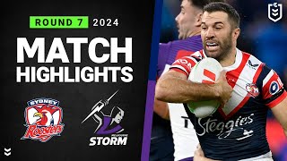 NRL 2024 | Roosters v Storm | Match Highlights screenshot 1