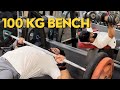 100 kg ki bench after long time 