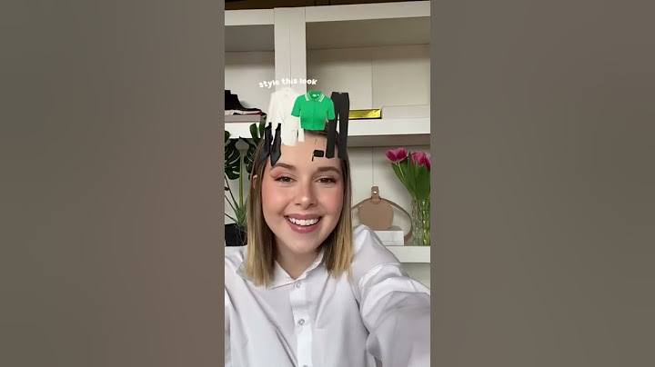 Il filtro di tiktok sceglie il mio outfit di oggi 🤍