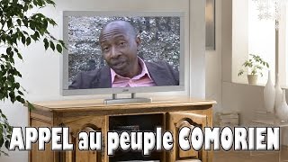 Allocution télévisée de Mounir Hamada Hamza - Madjomba - Paix aux COMORES - Officiel SwPx HD