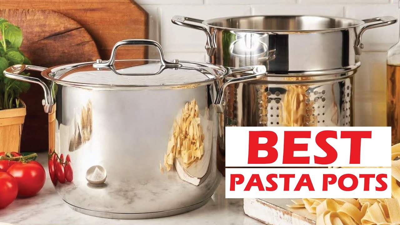 pasta cooker Saucepan with Stainless Steel Strainer Lid Sauce Pan Pasta Pot