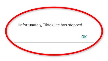 Fix Unfortunately TikTok Lite Has Stopped Error Android || Fix TikTok Lite Not Open Problem Android