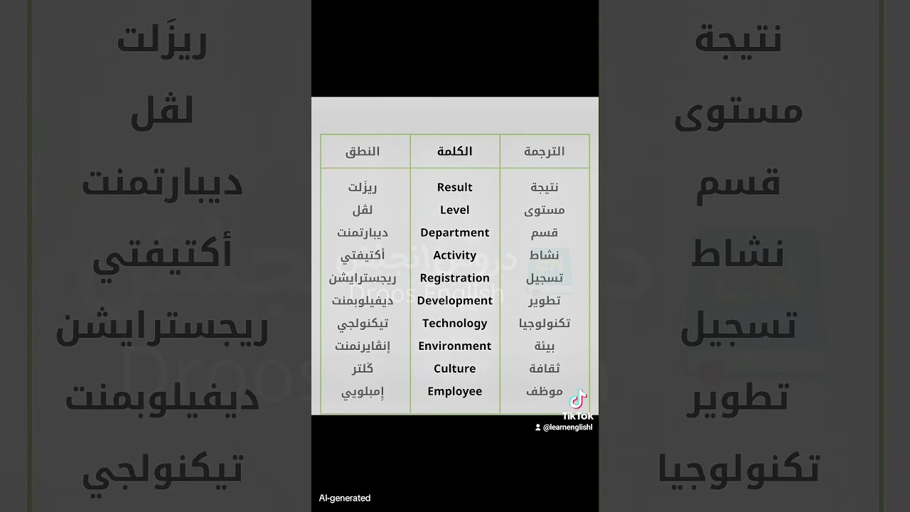 learn #arabic #algerie #انجليزي #تعلم #learnenglish #ootd #fyp #dubai #qatar #morocco #tunisia #foot
