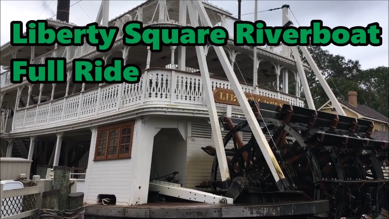 Liberty Square Riverboat | Full Ride | Magic Kingdom | Walt Disney World