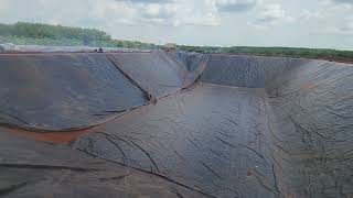 HDPE Geomembrane Installation