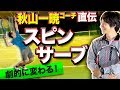 スピンサーブが変わる！インスピでテニス