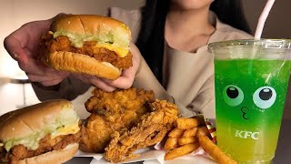 ASMR【KFC】 今日も空気を読んで生きる限界OL /오늘도 눈치 보며 살아낸 일본 직장인 辛旨ジンガー