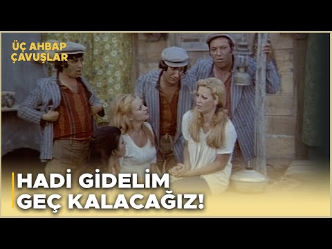 Üç Ahbap Çavuşlar Türk Filmi | Bu Kez Üç Kardeş, Kızları Kurtarıyor!
