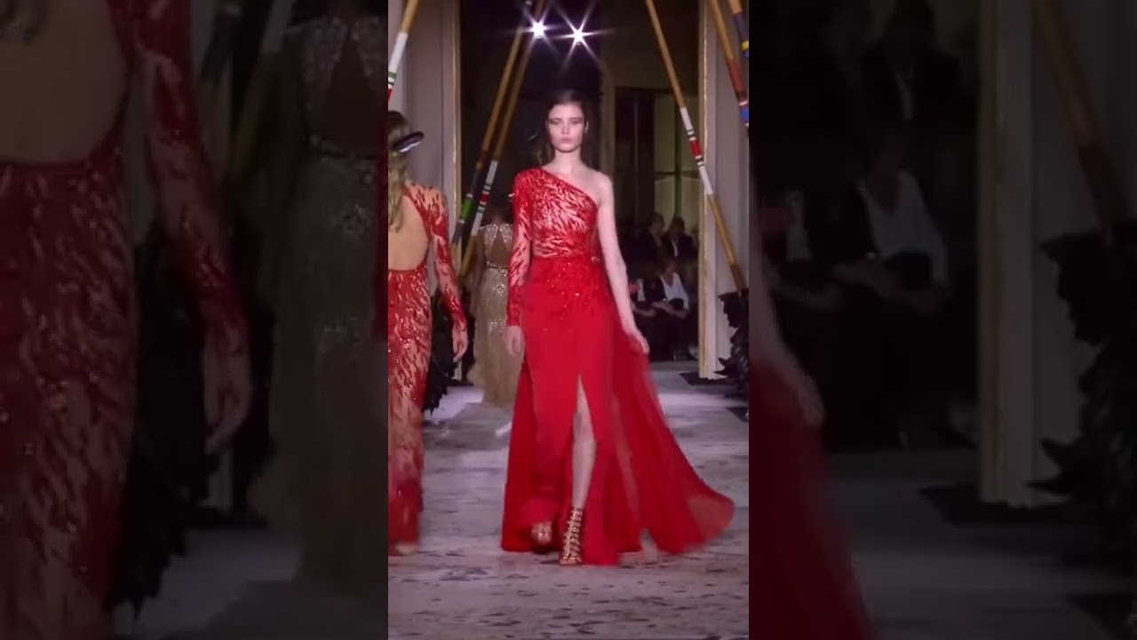 Zuhair Murad gowns in red ❤️❤️❤️