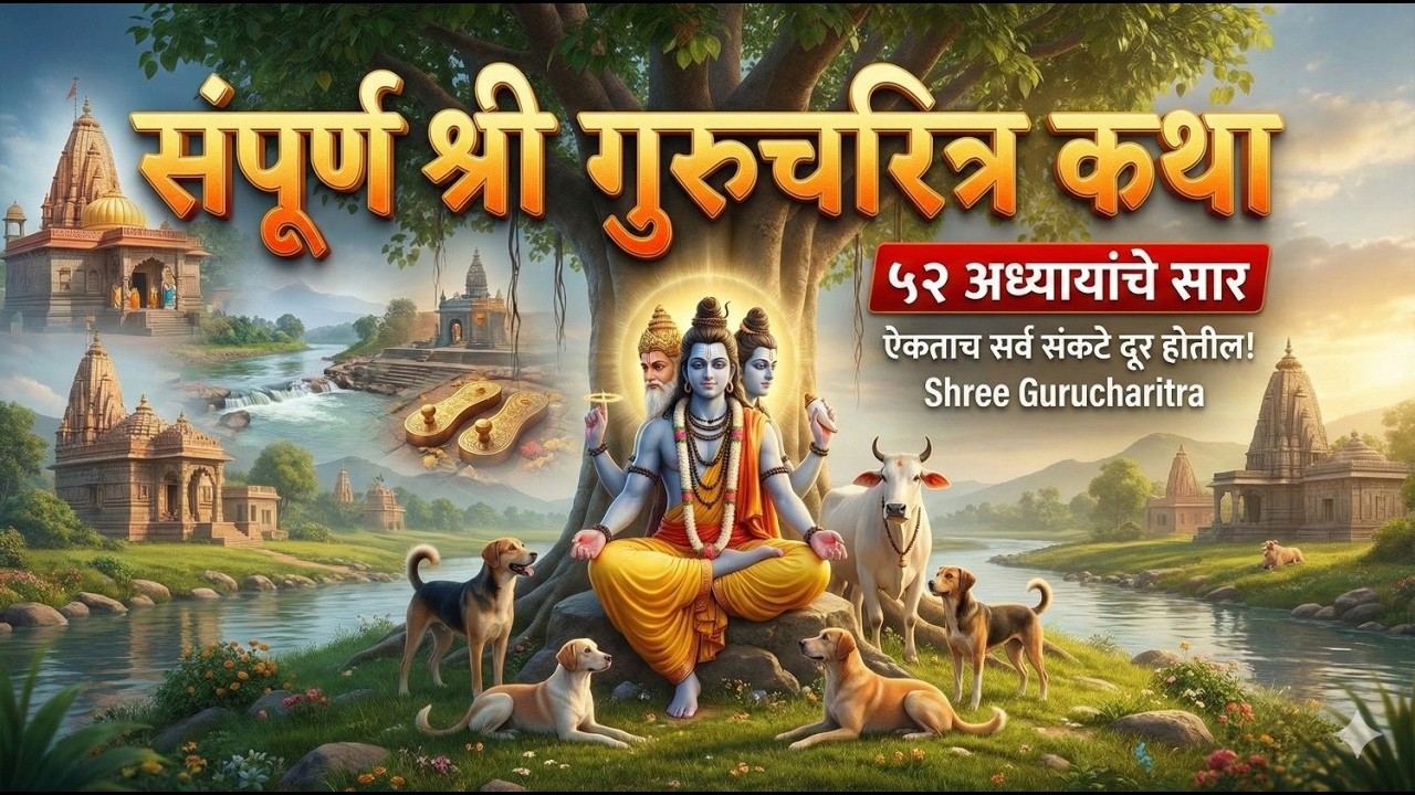 श्री गुरुचरित्र परायण | 53 अध्यायांचे सार | दत्त जयंती 2025 स्पेशल Shree Gurucharitra