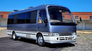 1994 JDM Toyota Coaster Camper  Walkaround