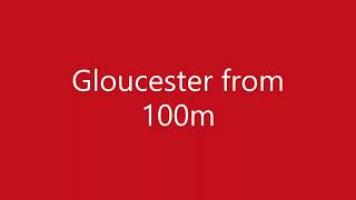 Gloucester by drone