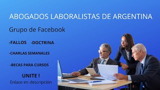 ►Grupo Abogados Laboralistas de Argentina