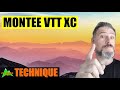 Apprehender une montee vtt xc