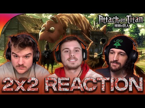 Attack On Titan 2x2 Reaction!! "I'm Home"
