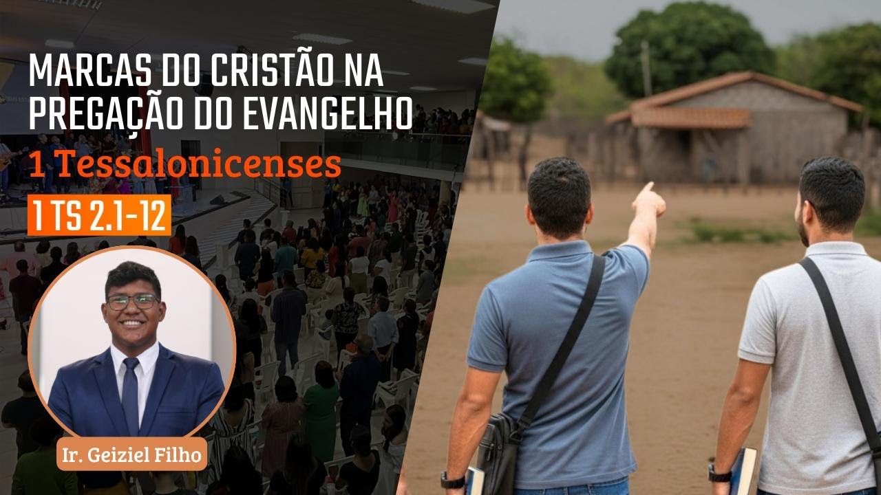 IBG Celebração | 11.01.2026 | 1 Tessalonicenses 2.1-12 com Ir. Geiziel Filho