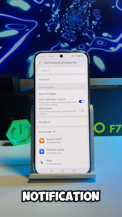 HIDE NOTIFICATION CONTENT FROM OTHERS☝🏻 #hide #notification #message #secretmessage #android