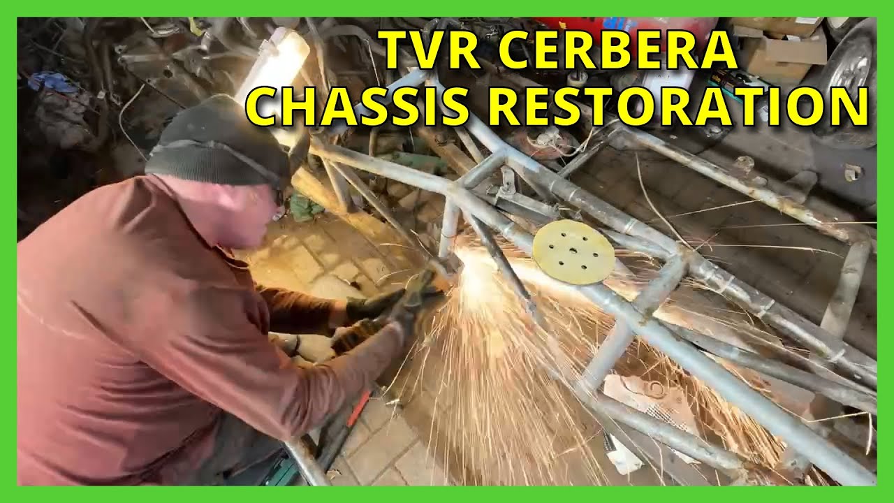 Самая дешевая Cerbera в Великобритании - ремонт шасси PT1