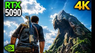 RTX 5090 64 RAM Uncharted 4 - (4K HDR 144FPS) Max Graphics Settings Gameplay.