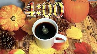 4 MINUTE JAZZ TIMER 🎷🎹With Happy Jazz Music 🎶
