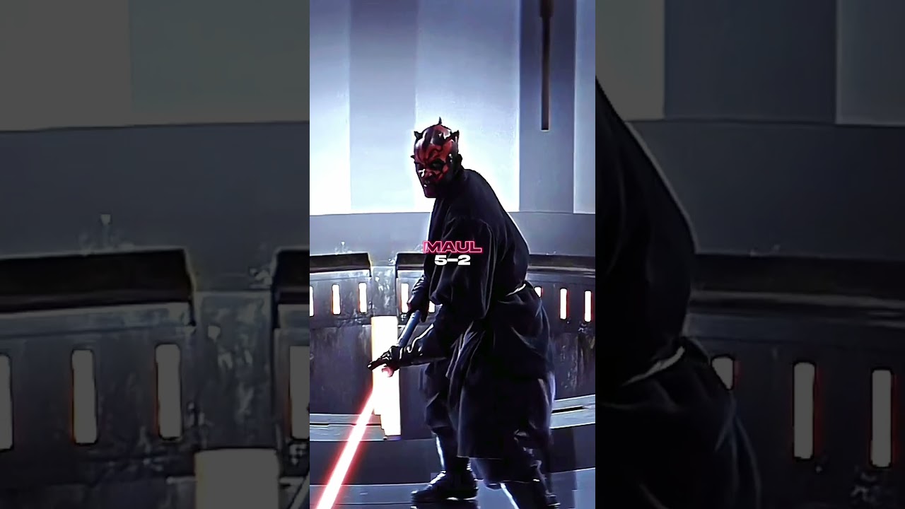Darth Maul vs Mace Windu | 