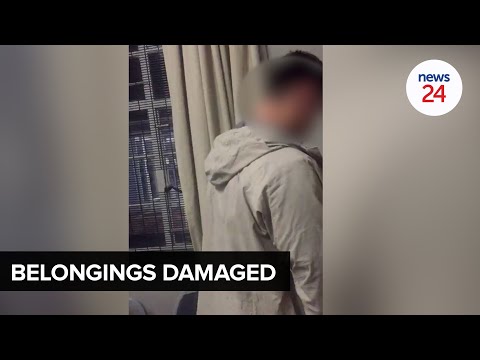 WATCH | Stellenbosch University student's belongings urinated on in  allegedly racist incident