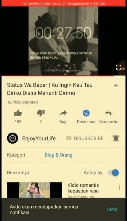 Status wa baper | ku ingin kau tau