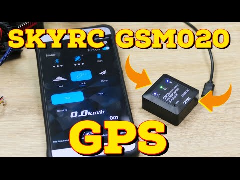 SKYRC GSM020 Bluetooth GPS Speed Meter for RC Car Helicopter Drone