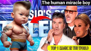 Golden Buzzer | The magician turns into a horse and shocks the judges | Britain's Got Talent 2023