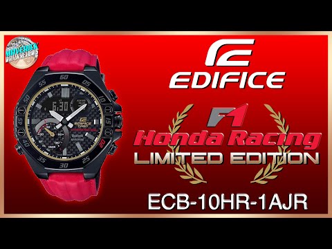 20th Anniversary! | Edifice Honda Racing Team Limited Edition 100m ECB-10HR-1AJR Unbox & Review 20th Anniversary! | Edifice Honda Racing Team Limited Edition 100m ECB-10HR-1AJR Unbox & Review