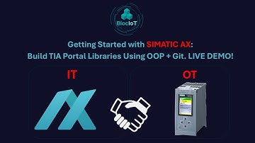 48 - Getting Started with SIMATIC AX: Build TIA Portal Libraries Using OOP + Git. LIVE DEMO!