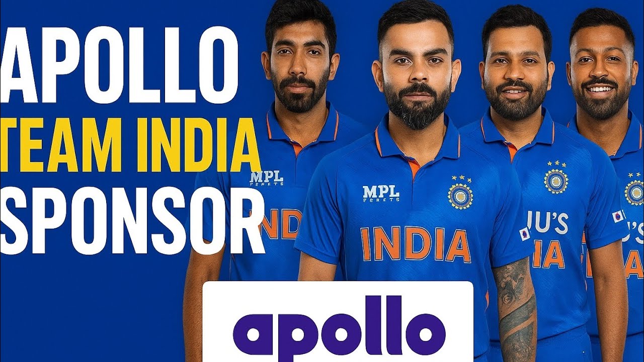 🚨 Apollo Tyres Becomes Official Sponsor of Team India | Biggest Cricket Sponsorship 2025