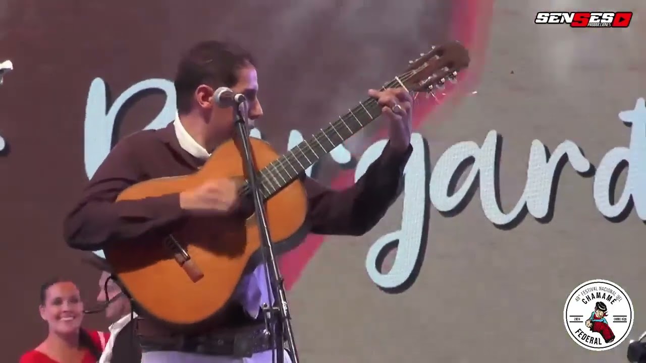 Óscar Burgardt y su conjunto, Show completo festival del Chamame federal 2024.