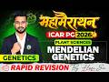 ICAR PG 2026 Plant Sciences Mahamarathon| Mendelian Genetics Part-2 Revision by Hari sir