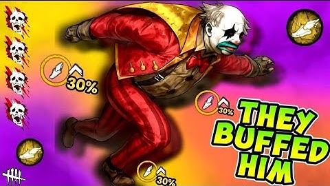 INSANE Unstoppable Clown Buff In The PTB Dead By Daylight